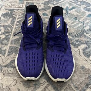 Adidas Bounce Men's Vibrant Purple Athletic Shoes